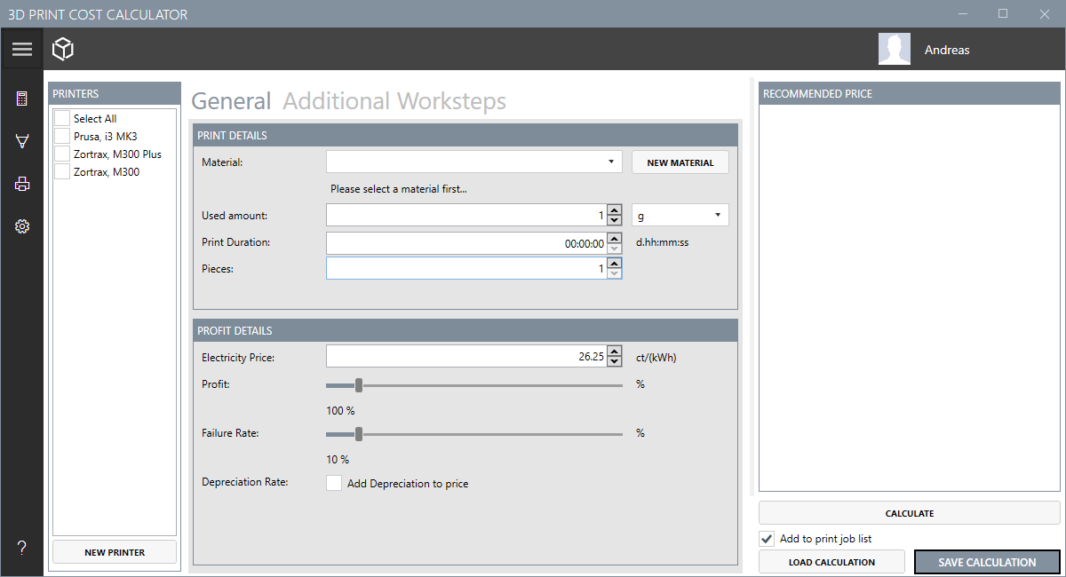 Print Cost Calculator (NXG) – Shatter-Box