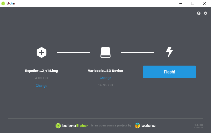 repetier server pi setup .bashrc