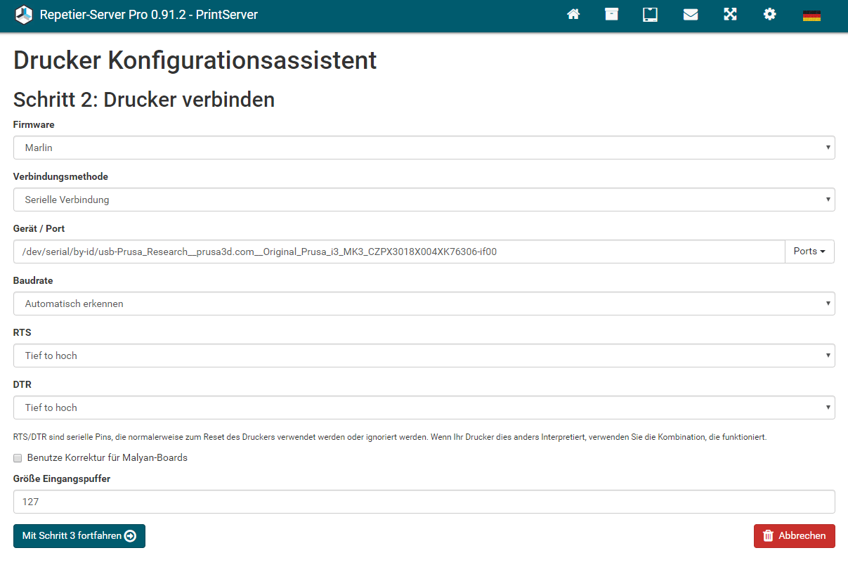 repetier server load a windows startup